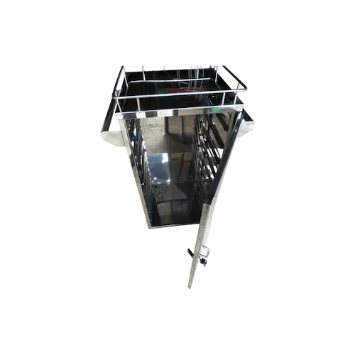 Food Trolley Rumah Sakit Troly Makan 8 Susun Stainless