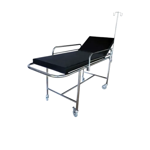 Brankar Dorong Standar Pasien Stainless Steel